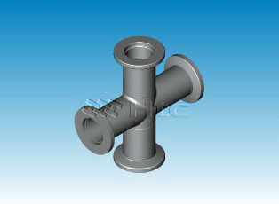 HTC KF16-KF50 KF四通-真空連接件計