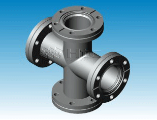 HTC CR16-CR150 CF四通旋轉(zhuǎn)-真空連接件計